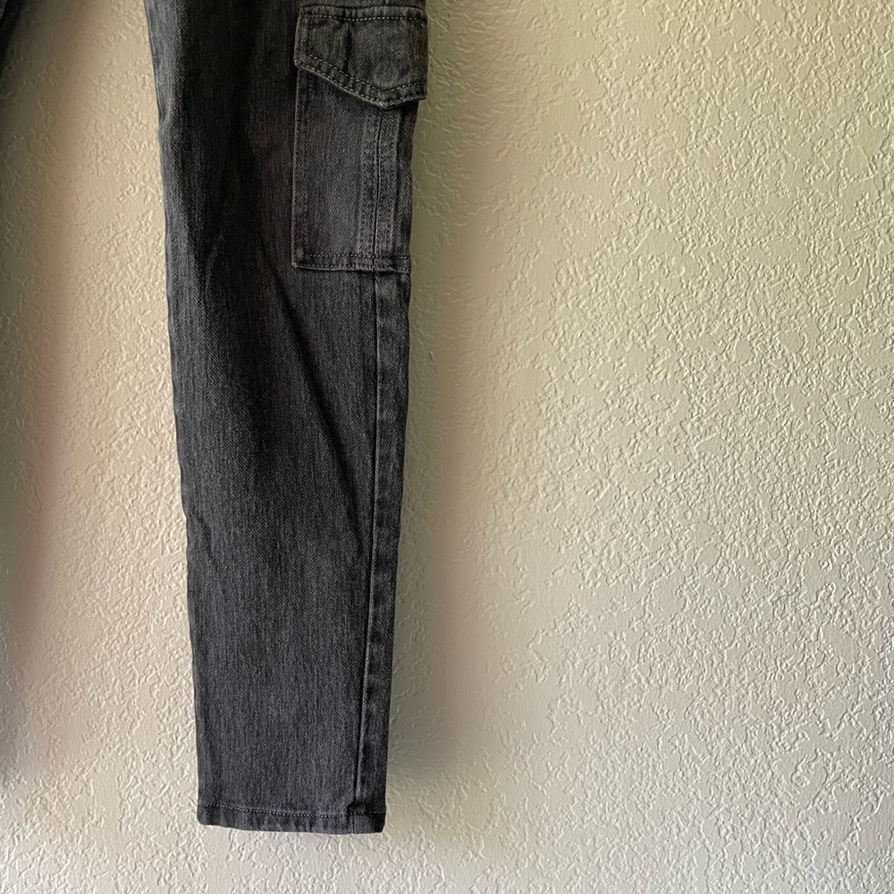 CAbi Jeans Gray Pull On Jeggings Denim Cargo Skinny Jeans - Picture 4 of 13